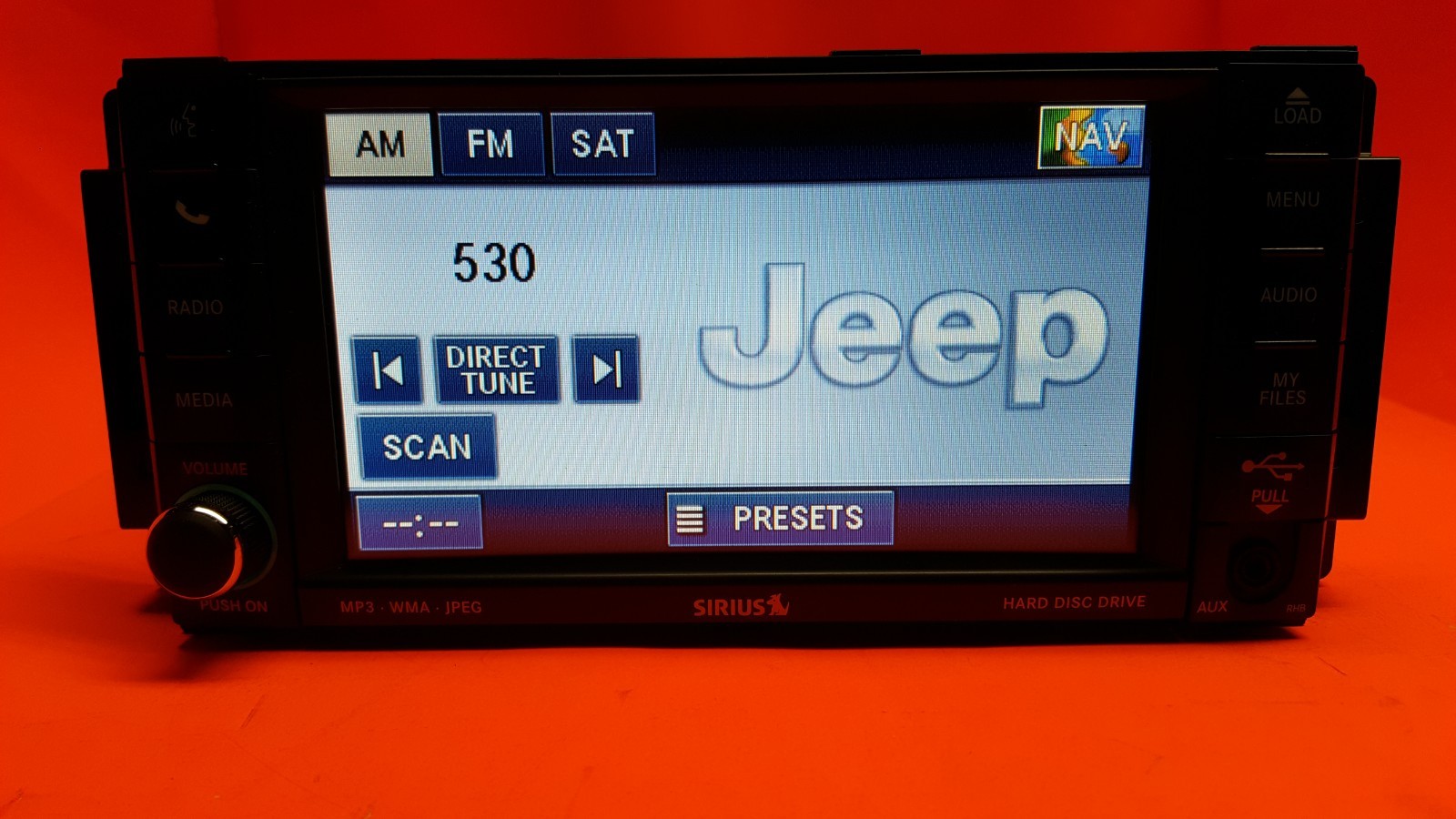 Chrysler/Dodge/Jeep RHB 430N Navigation Car Audio System (P05064829AG)