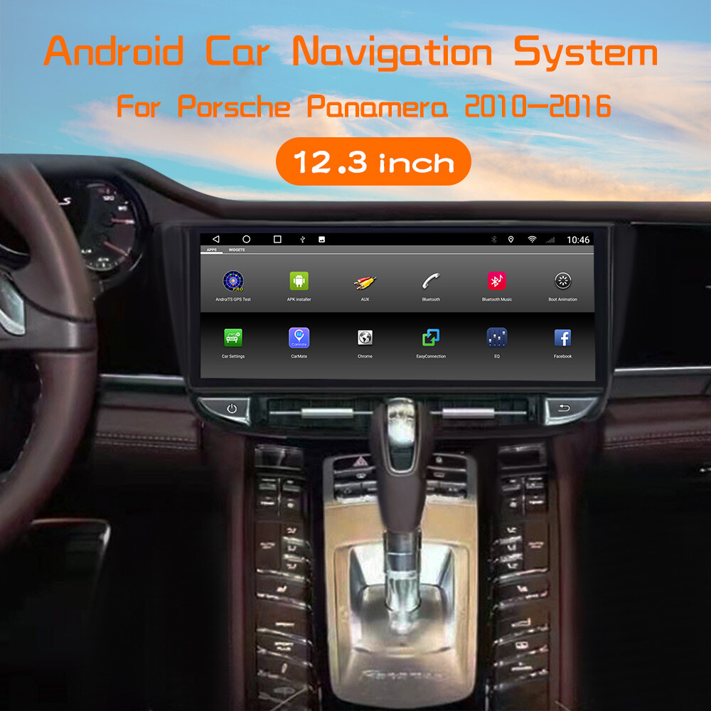 12.3Inch Car Stereo for Porsche Panamera 2010-2016 Auto Radio GPS Navi 4G RDS BT