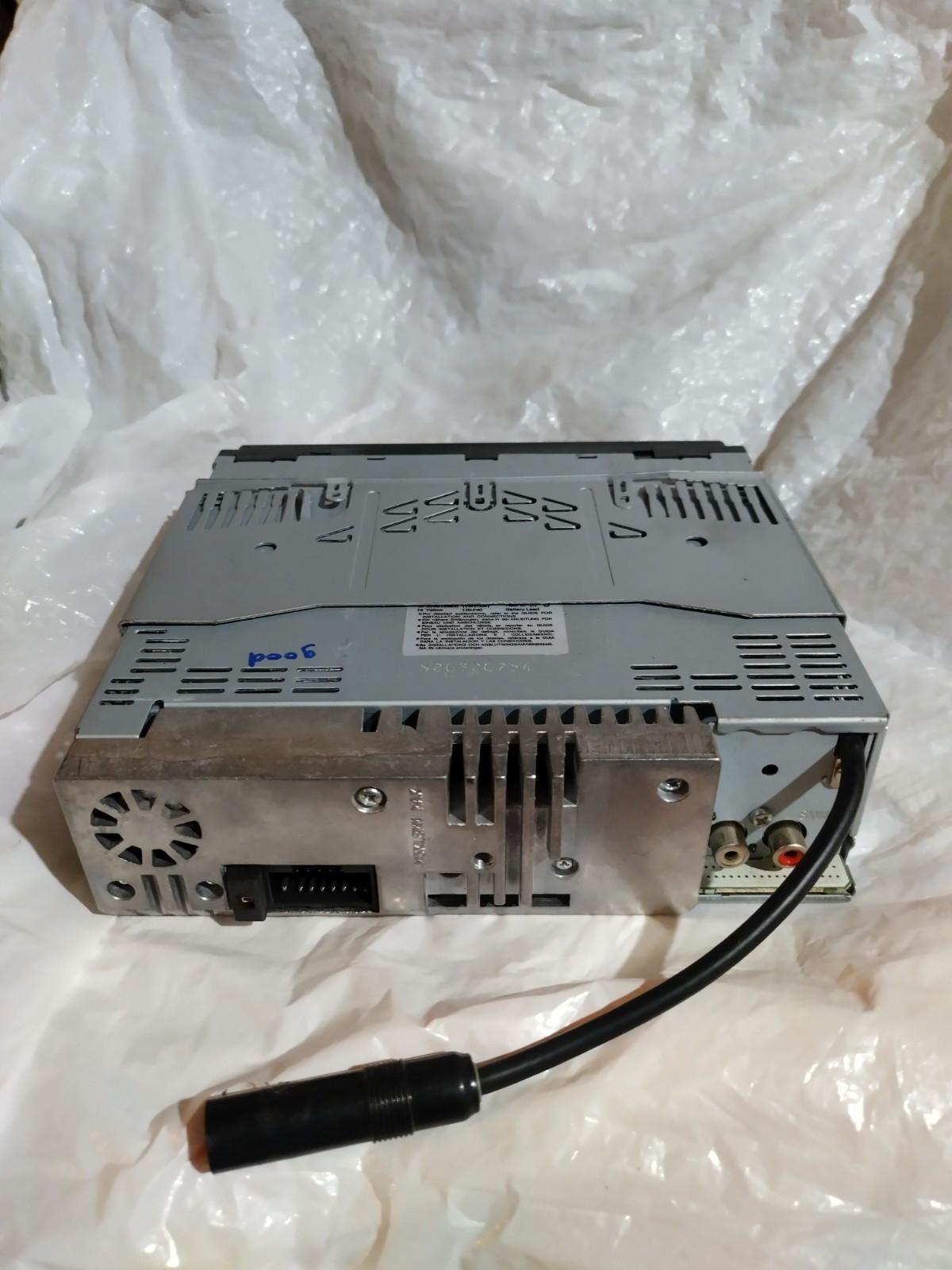 Alpine CDE 134HD CD Player Radio needs wire harness