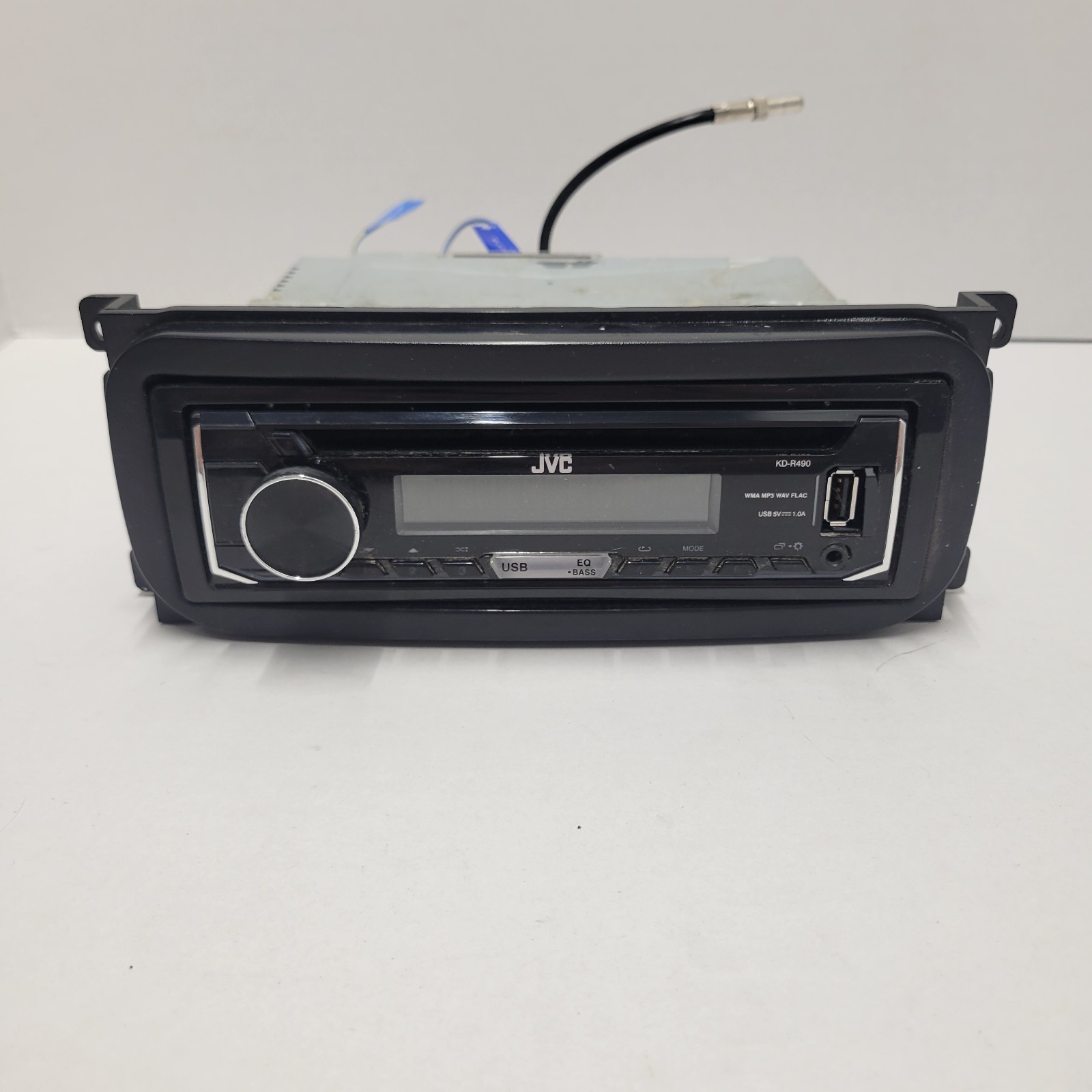 JVC KD-R490 Stereo Car Radio, CD Receiver, USB / Not Tested