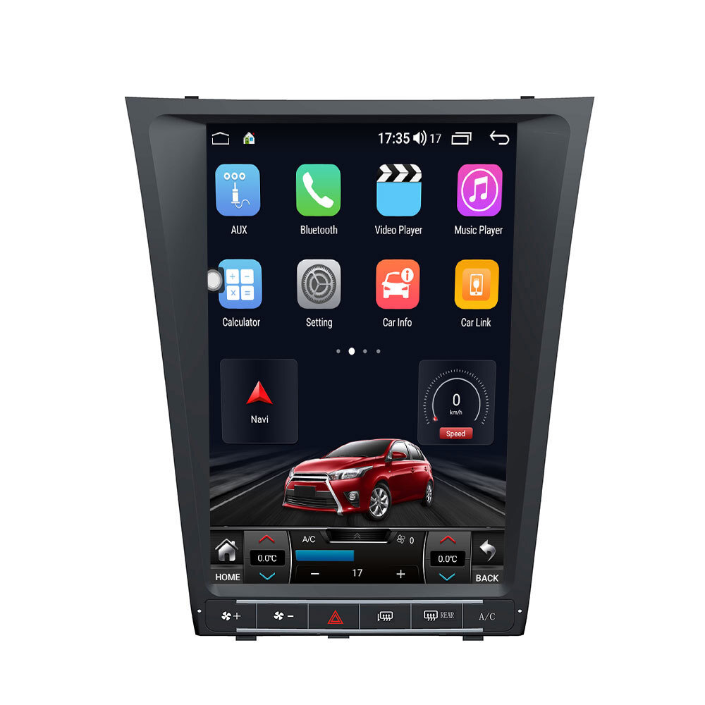 For Lexus GS GS300 GS350 GS400 430 460 Car Stereo Radio Player GPS Android 4+64G