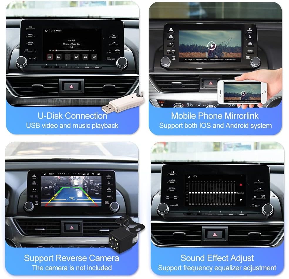 ✅ Wireless CarPlay Receiver SmartBox for 7-inch Non-Touchscreen Honda Accord ✅