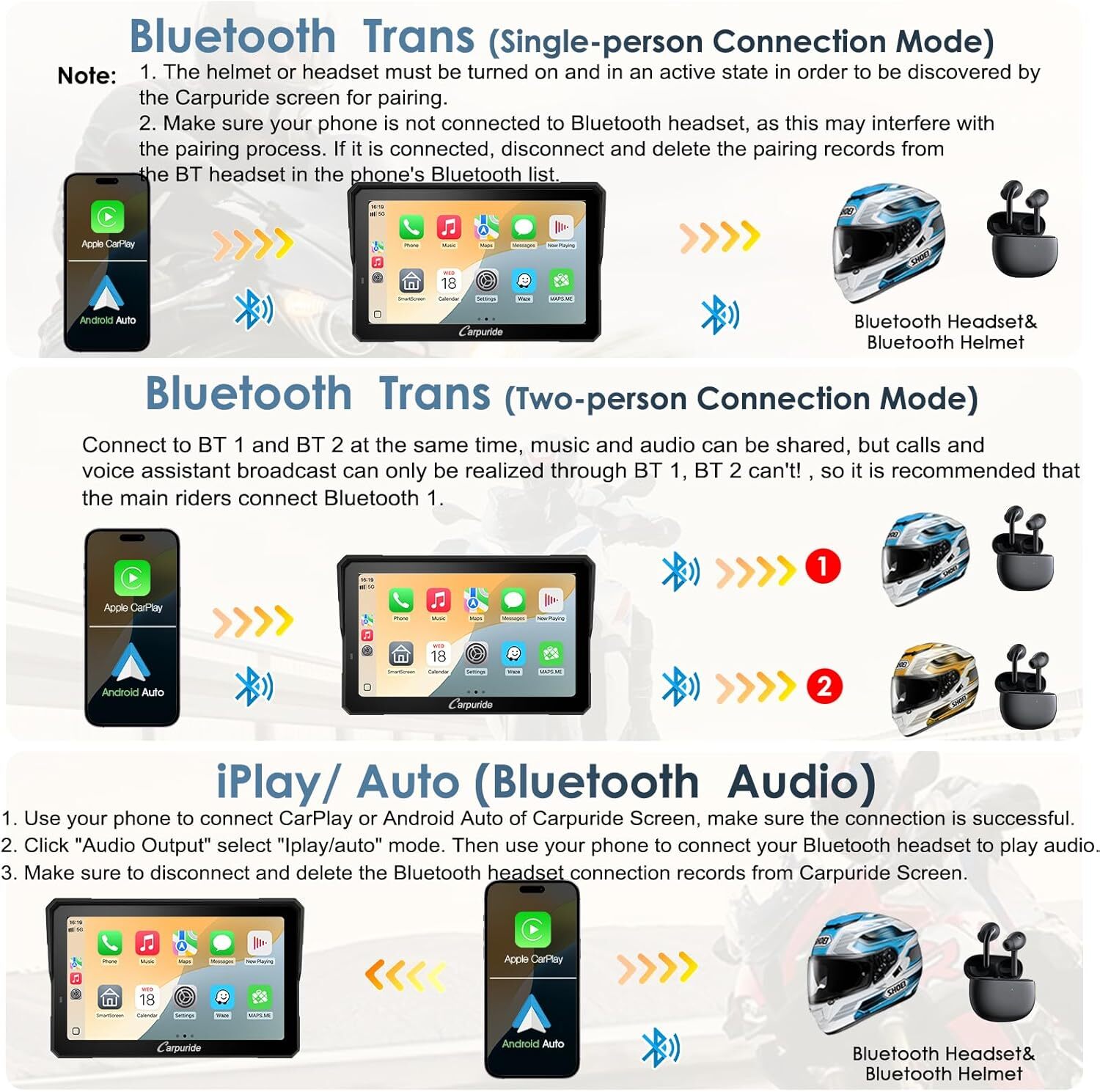 Carpuride W702BS Pro Carplay Android Auto BMW with Native Wonder Wheel Control