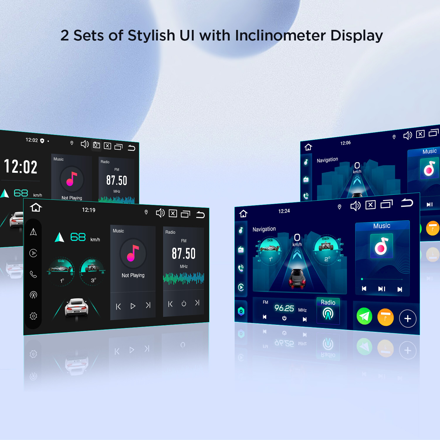 Android 13 8Core 5″ Car GPS Radio Stereo 4G LTE For Jeep Wrangler Dodge Chrysler