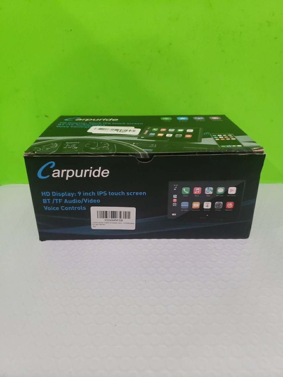 Carpuride 9 Car Radio Stereo Wireless Apple CarPlay Android Auto Video W905 Open
