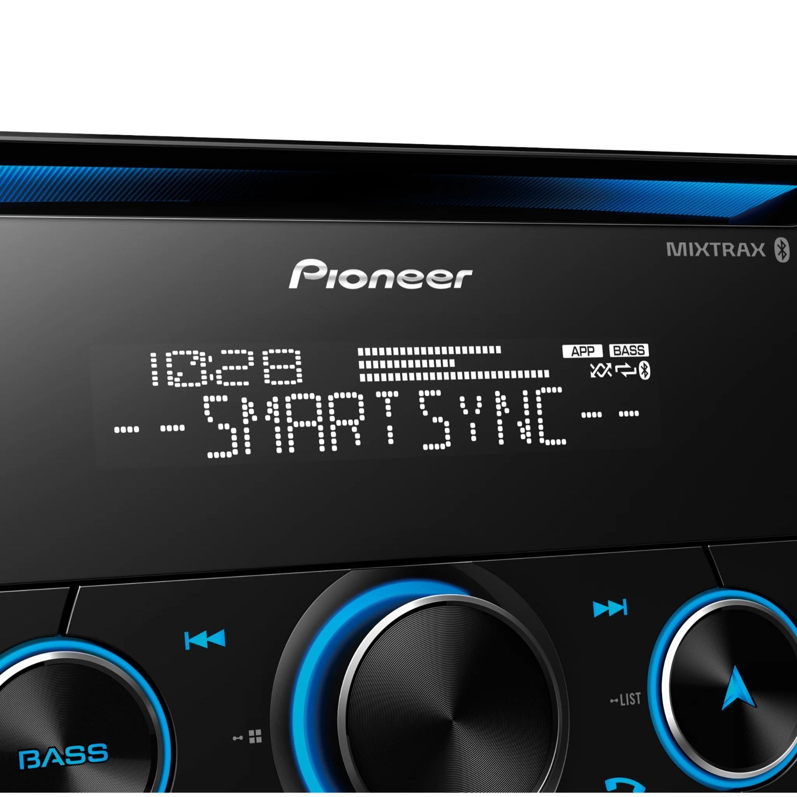 Pioneer FH-S520BT Double-DIN CD Receiver with Bluetooth & Smart Sync