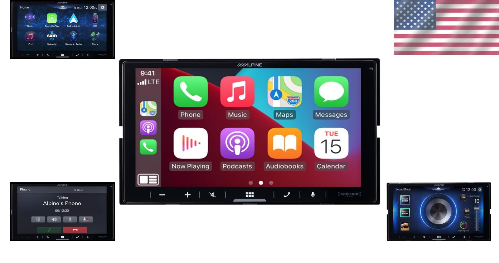 Innovative Digital Multimedia Receiver – 7-Inch Display with Sound Customization