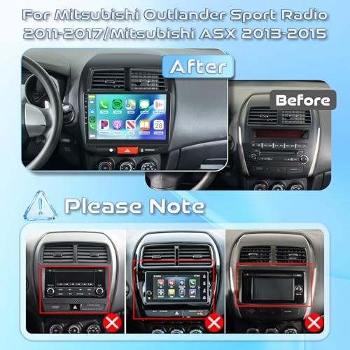 10″ Car Stereo for Mitsubishi Outlander Sport 2011 8 Core 6G+128G