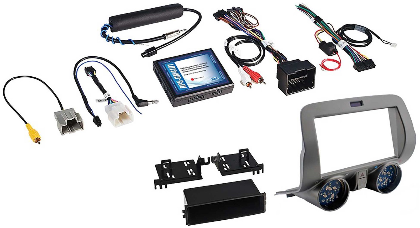 Alpine iLX-W670-S 7-Inch Mech-less Receiver w/ PAC RPK5-GM4101 2010-15 Chevy …
