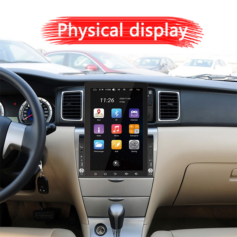 2 Din Bluetooth 10 Car Stereo Radio 10.1″ GPS Navi Android WiFi Touch Screen MP5