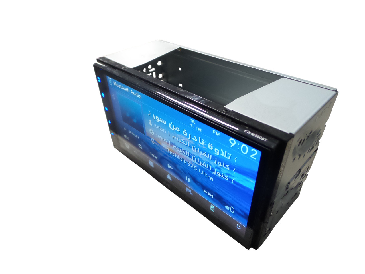 JVC Model KW-M590BT 2-DIN Digital Media Receiver – Free shipping