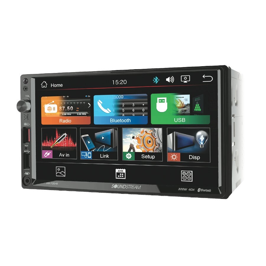 JBL 6.5″+ 6×9″ Car speakers & 7″ Double DIN Bluetooth USB Car Stereo Radio