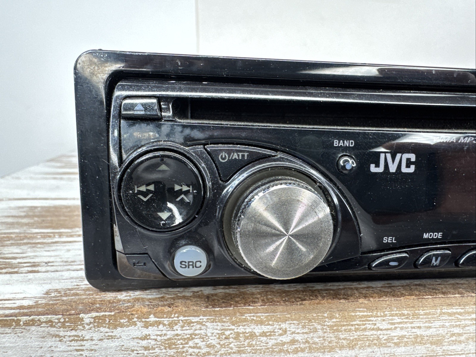 JVC KD-R210 Detachable Face Car Radio MP3 CD Receiver Player No Remote READ