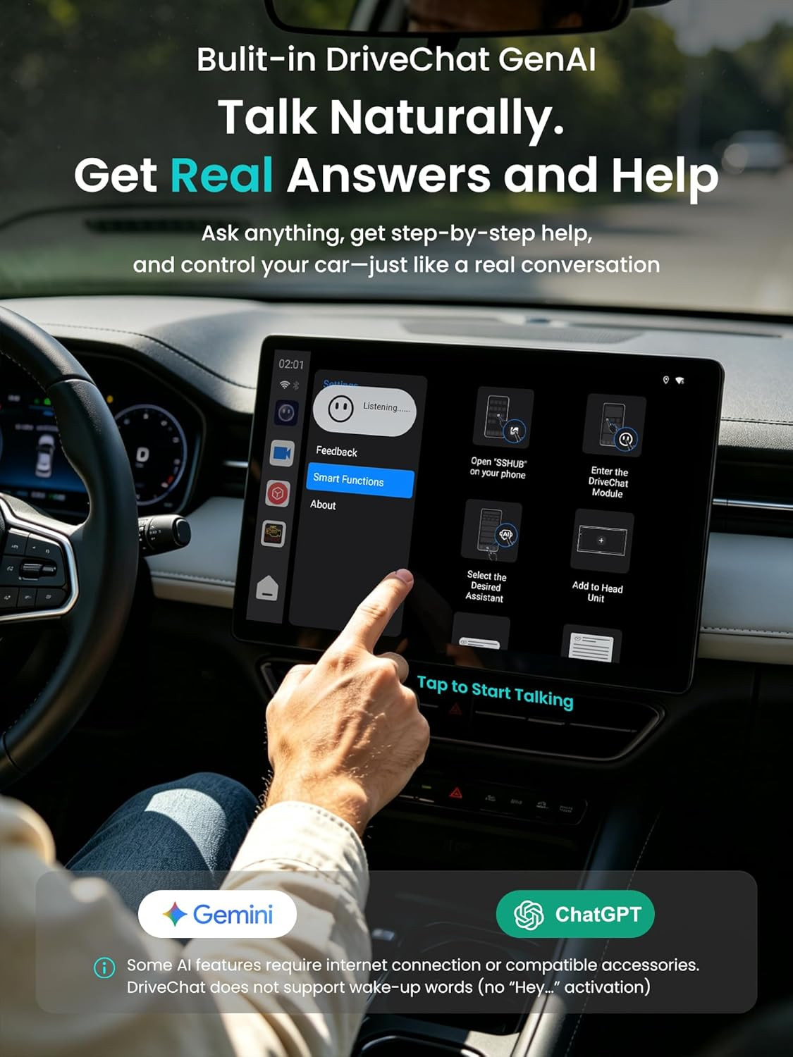 Magic AI Box Wireless CarPlay & Android Auto Adapter, Car Video Box for OEM Wire