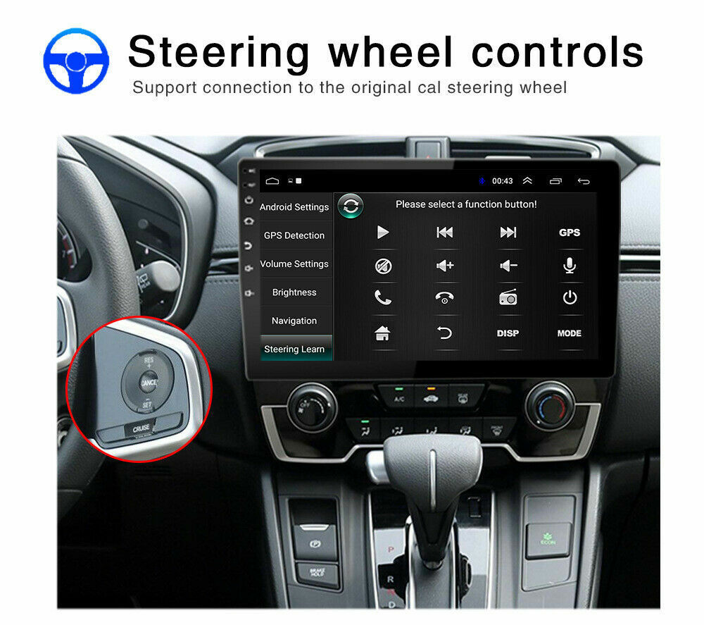 For 2002-2006 Honda CRV Android 15 head unit Apple Carplay 9″ Car Stereo Radio