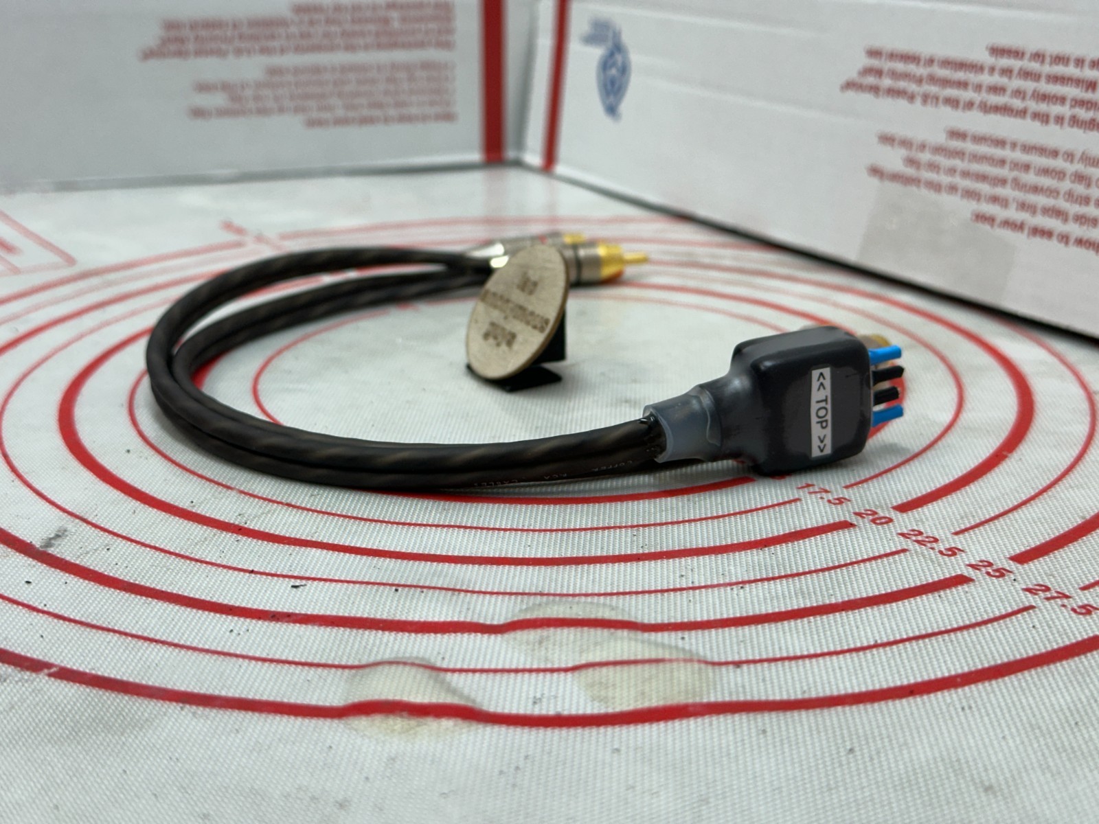 Audio Input Plug High or Low Level Signal for KENWOOD RD-380 Vintage Old School