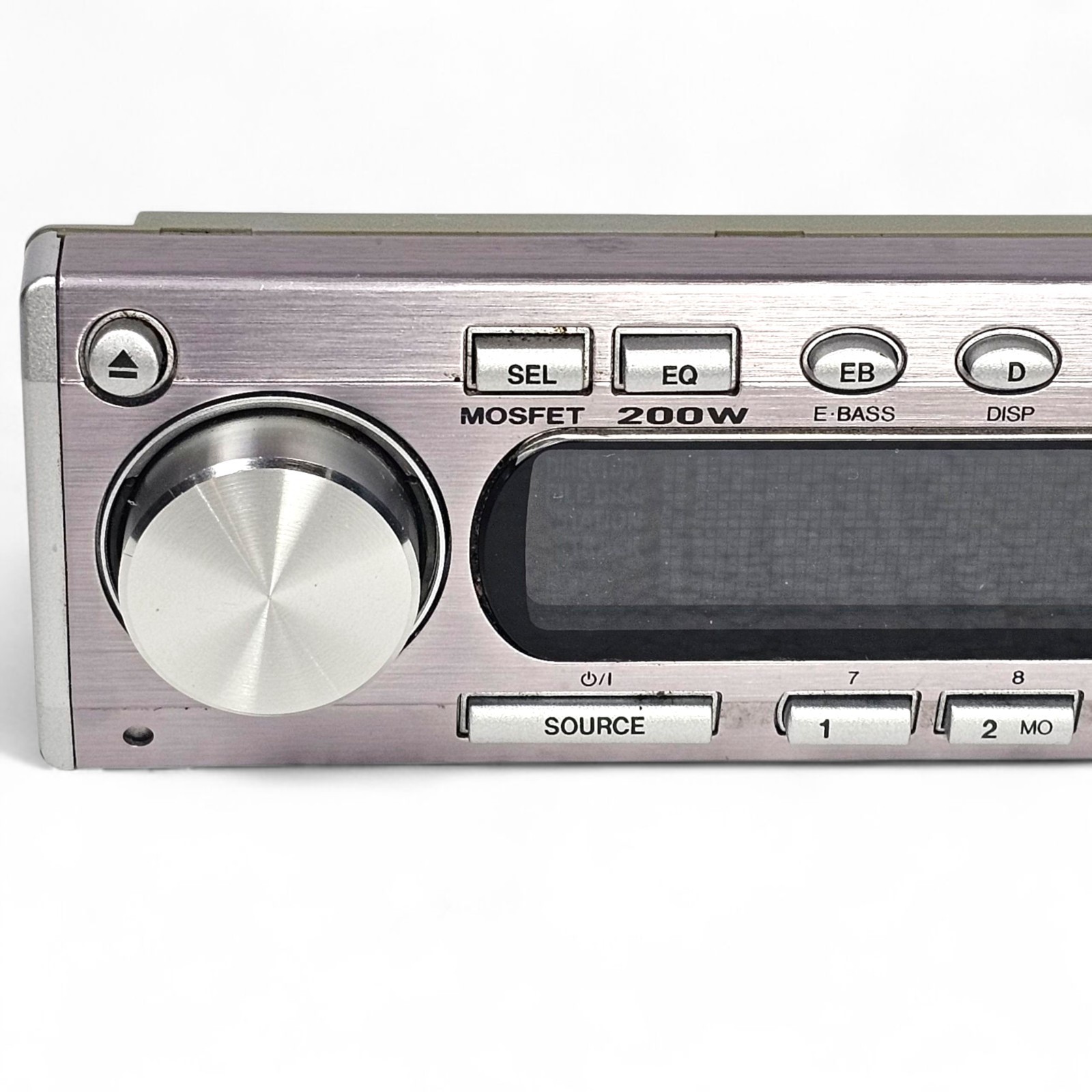 JVC KD-SH707 CD MP3 Car Stereo Receiver Motorized Aluminum Faceplate