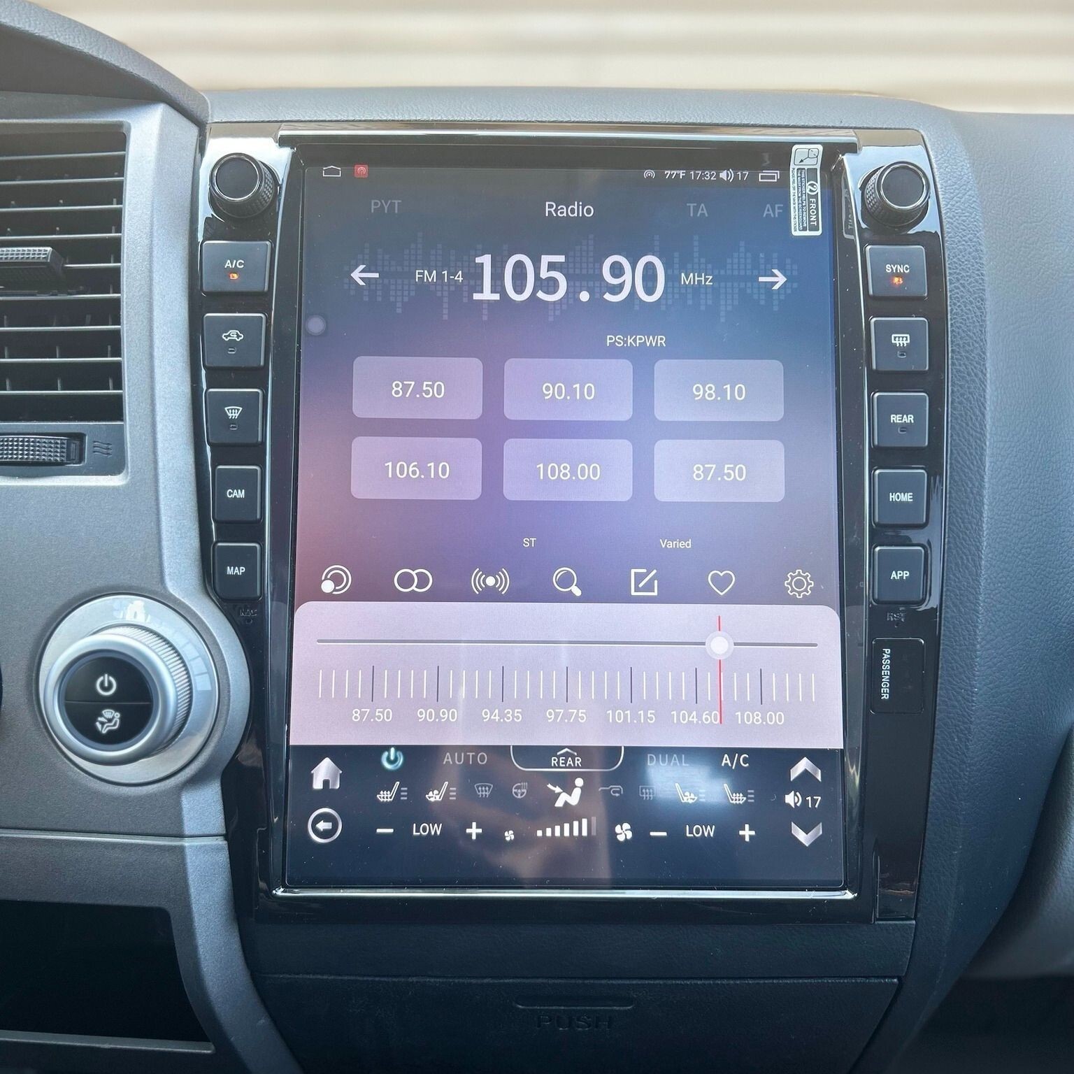 8+256GB CarPlay For Toyota Tundra 07-13 Sequoia 08-21 Android13 Car Stereo Radio