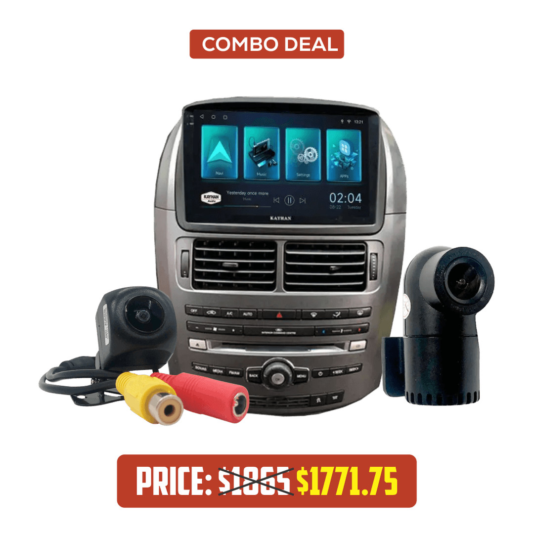 Combo Deal Ford Territory SZ2 Android Stereo Camera Dashcam