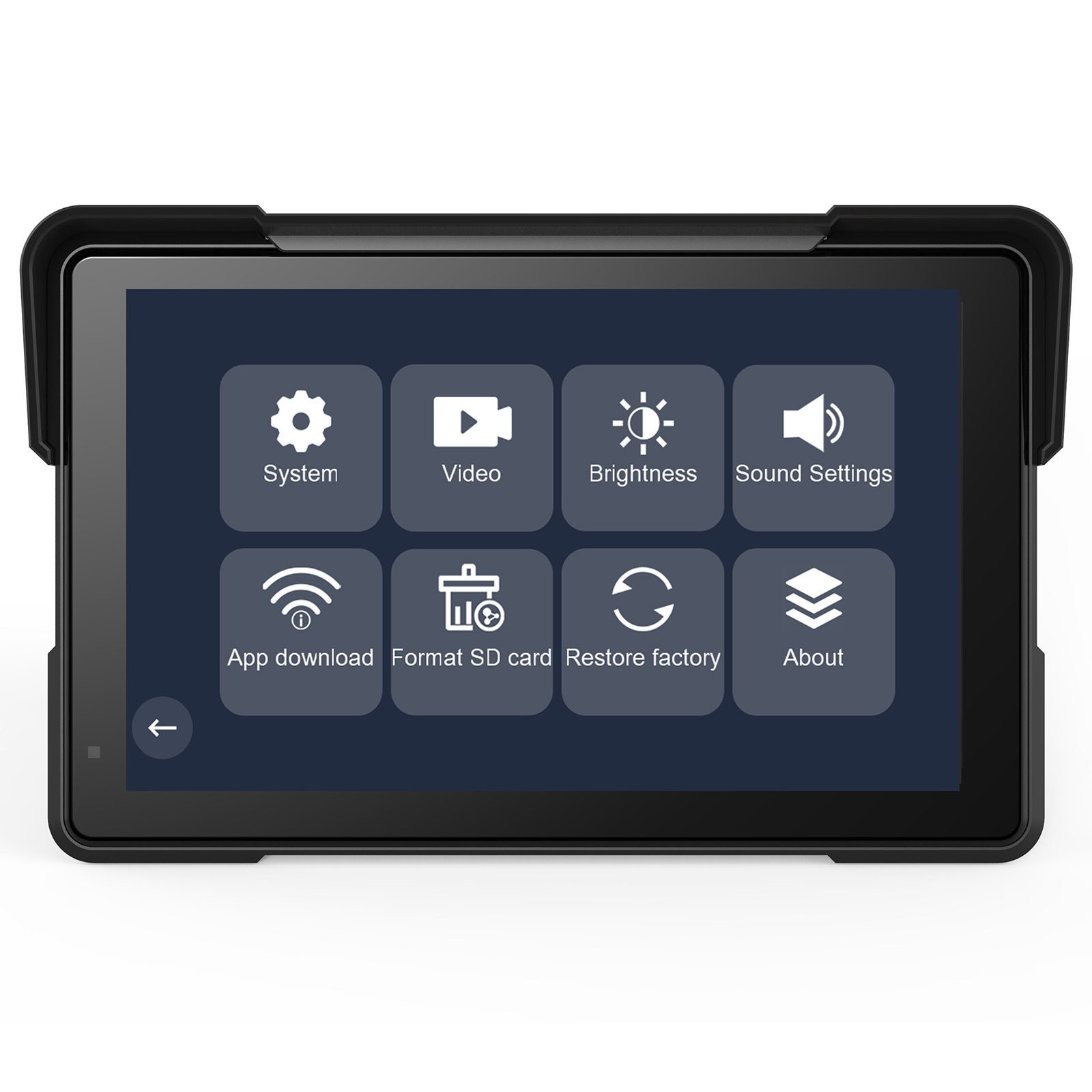 7″ Motorcycle Motorbike GPS Carplay Screen Wireless CarPlay & Android Auto +WiFi