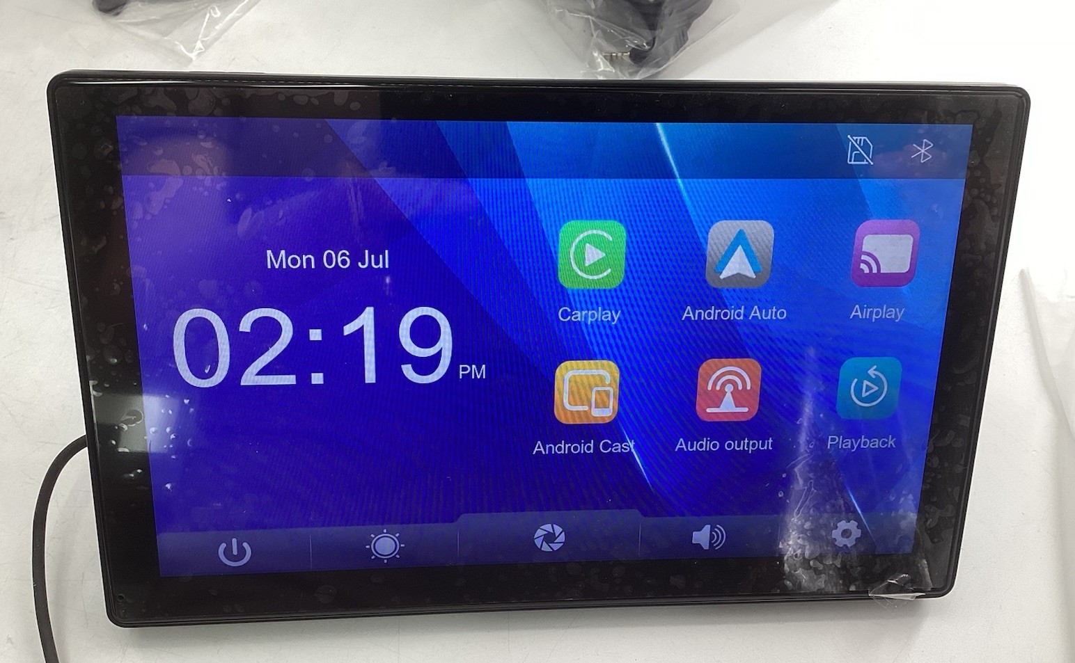 Q9S Wireless CarPlay Screen For Car 7” Portable Stereo Touchscreen