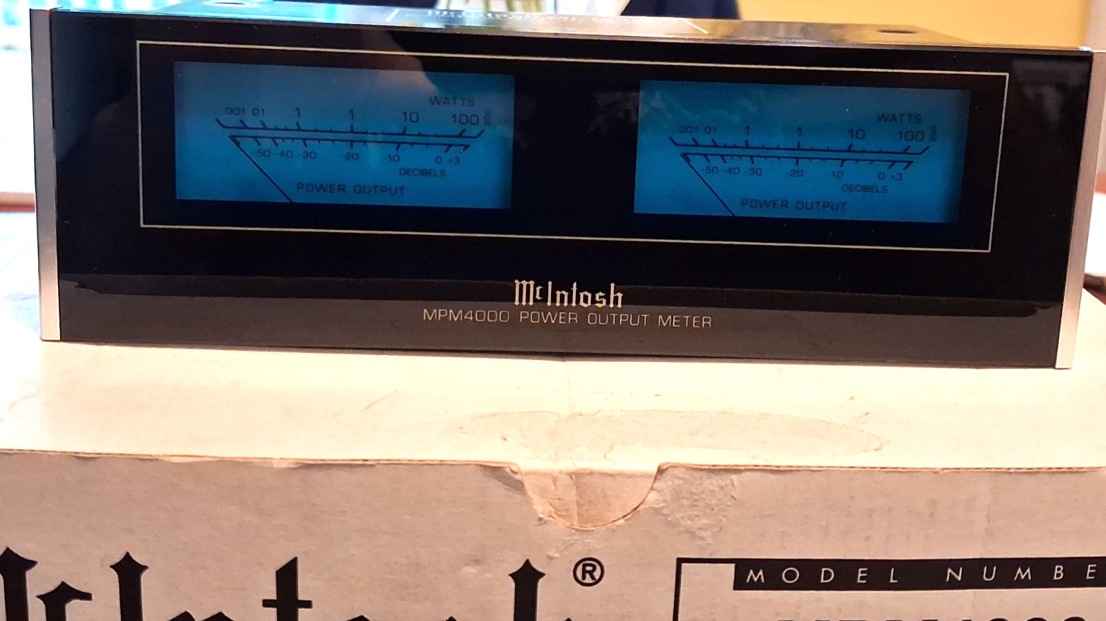 MINT IN BOX OLD SCHOOL MCINTOSH MPM4000 METER TRIM PIECES BRACKETS LAST ONE!