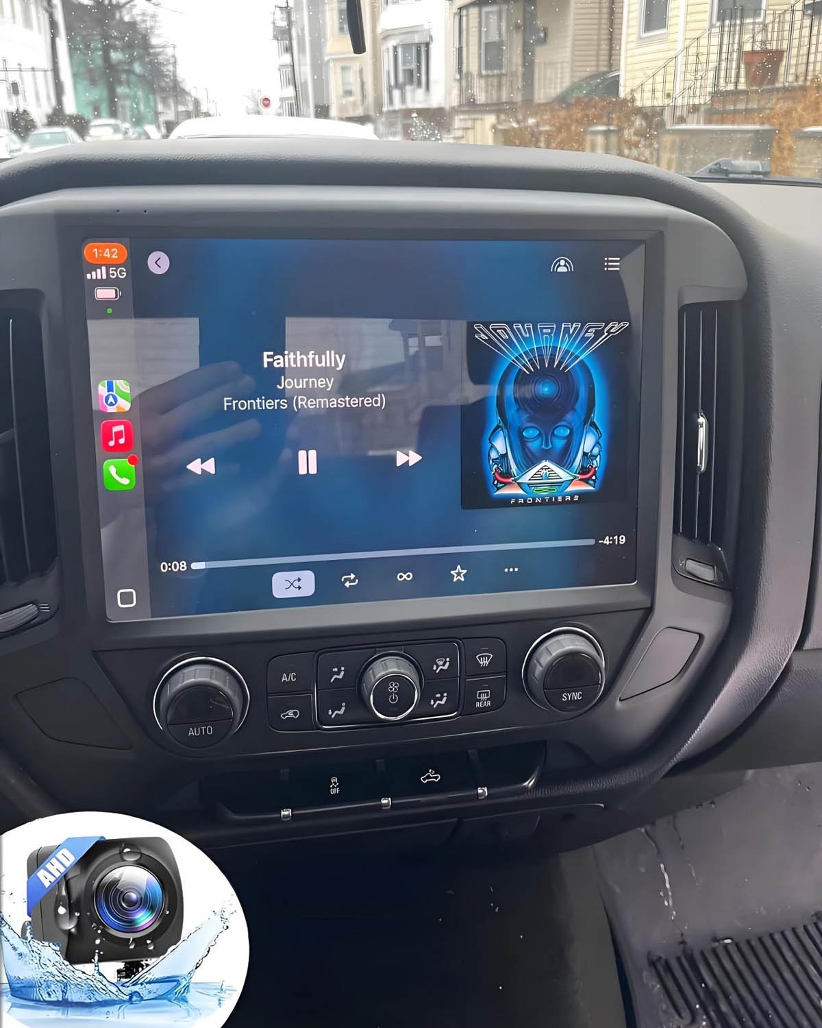 4G+64G Car Radio for Chevrolet Silverado 2014-2018 screen Stereo CarPlay Auto FM