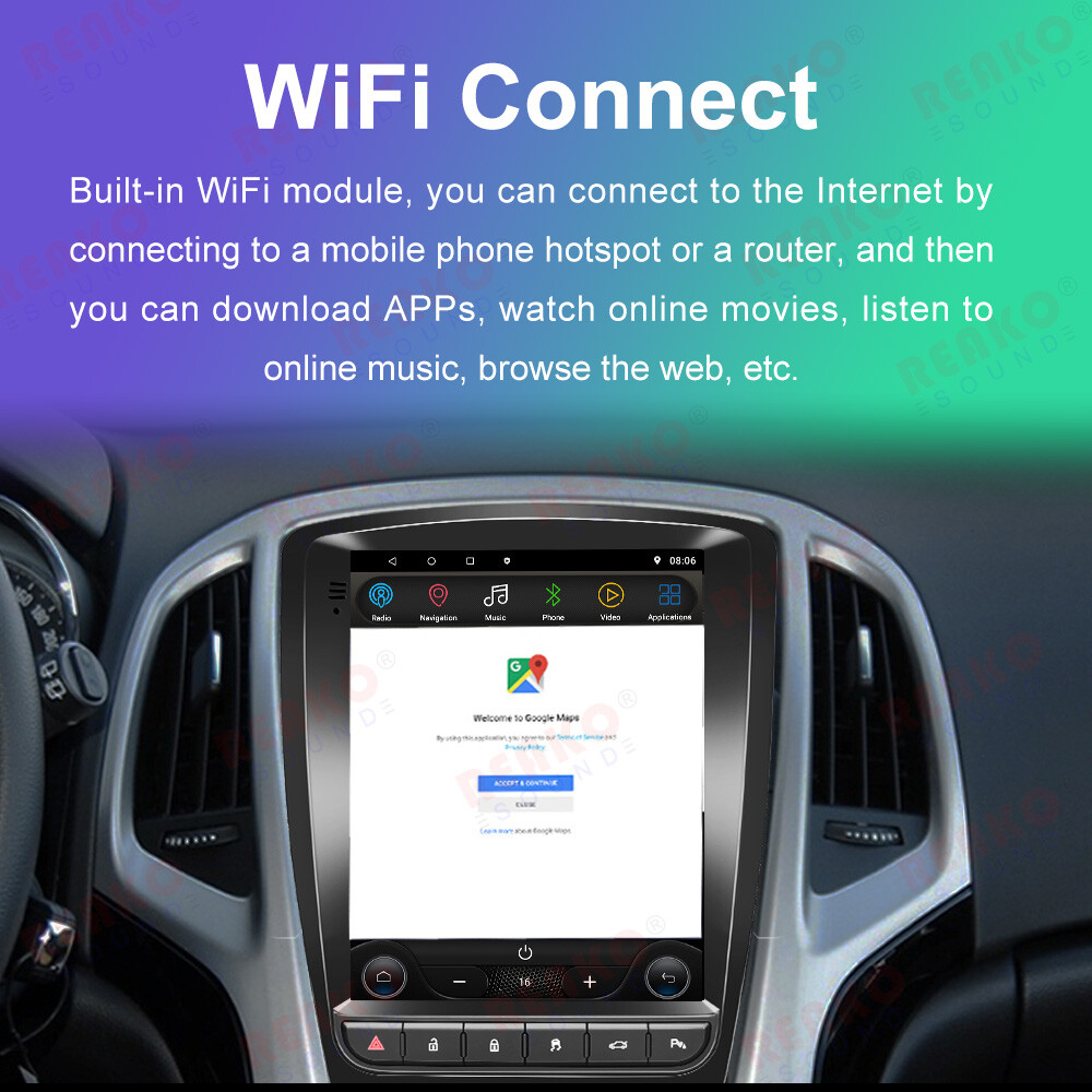 2+64G 9.7inch Android 12 Car Radio Stereo Carplay For Buick EXCELLE Verano 09-14