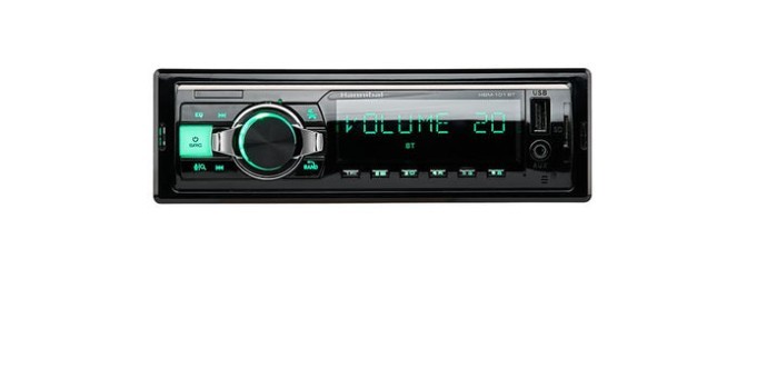 Deaf Bonce HBM-101 BT Single 1-DIN Car Stereo Receiver Bluetooth USB AUX Radio