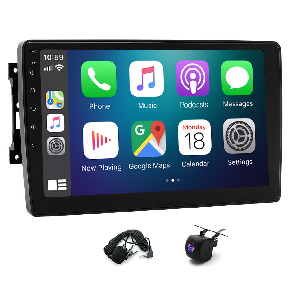 10″ Android 13 Carplay Car Stereo Radio GPS For Jeep Wrangler Chrysler Dodge Ram
