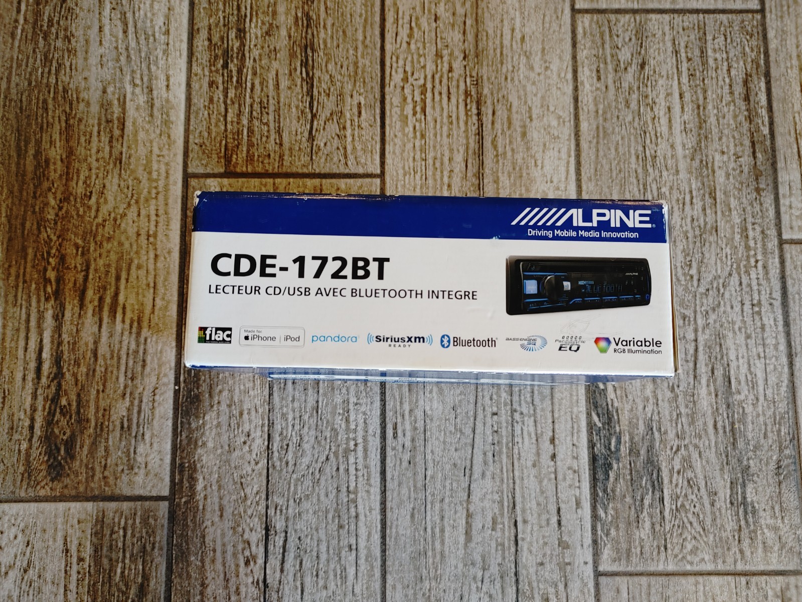 Alpine CDE-172BT CD Receiver With Built in Bluetooth