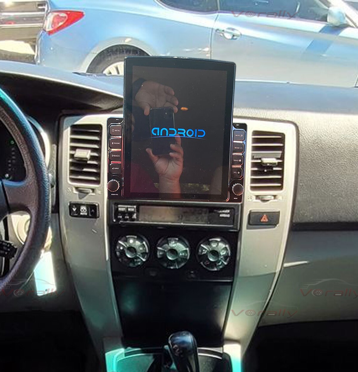2+32G For Toyota 4Runner 2003-2009 Car Stereo Radio Apple CarPlay Android 15