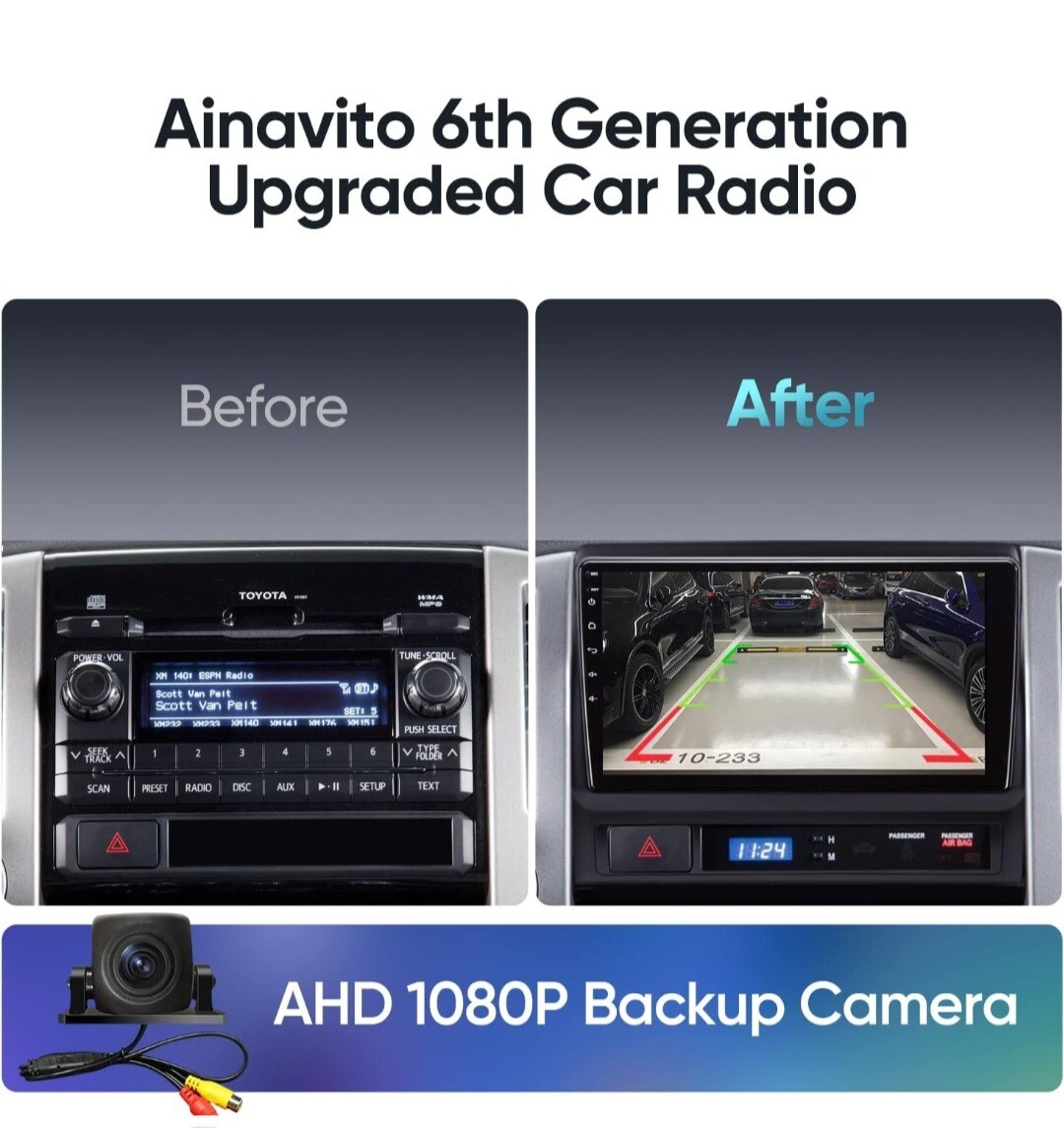 **NEW** Ainavito 5G WiFi Core 1280- 9inch Car stereo