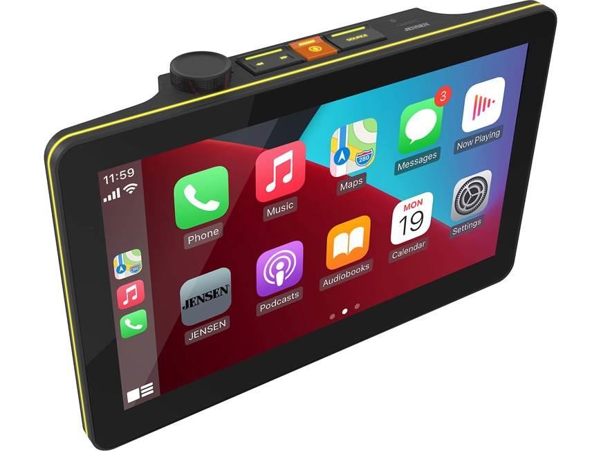 Jensen CAR10TC 10.1″ Floating Touchscreen Multimedia Receiver