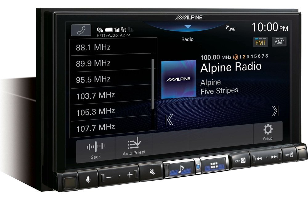Alpine iLX-507 Double-DIN Apple Carplay Bluetooth 7″ Digital Multimedia Receiver