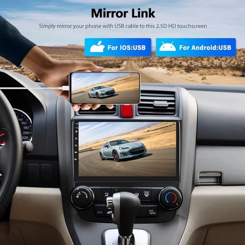 Car Stereo for Honda CRV 2007-2011 Car Radio,MP5 Player with Apple System-2900