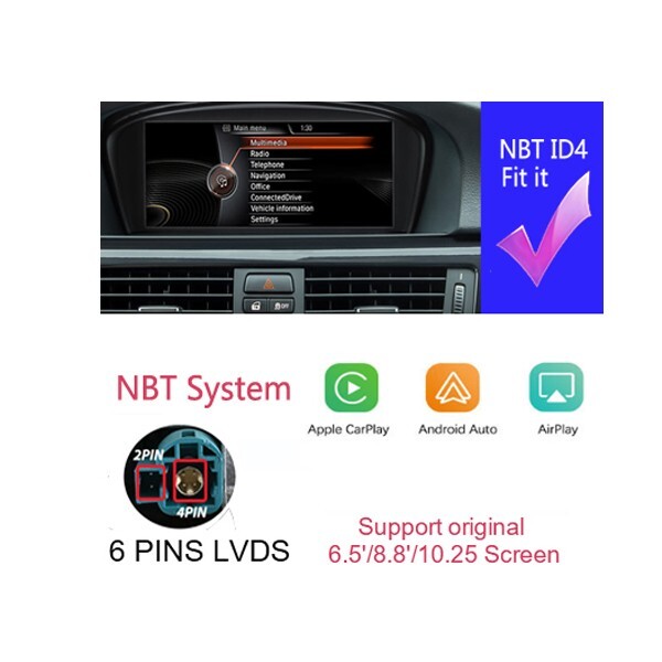 Wirelss carplay adapter For BMW F20 F22 F23 F30 F32 F33 F30 F32 F33 F3 13-17 NBT