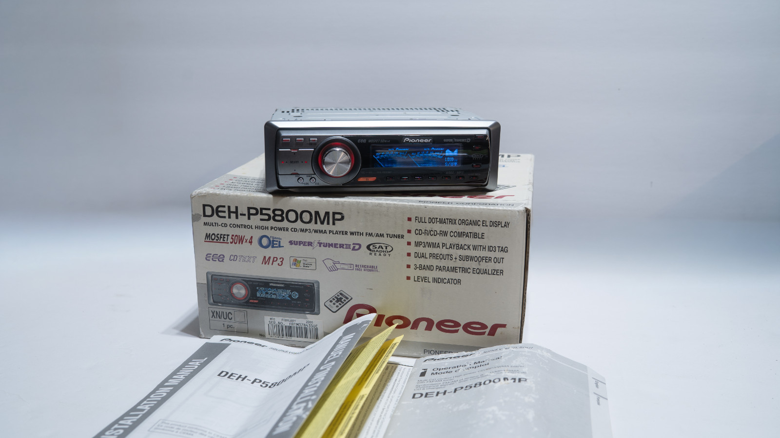 VERY RARE Pioneer DEH-P5800MP New Old Stock Brand New Fully Tested Original box