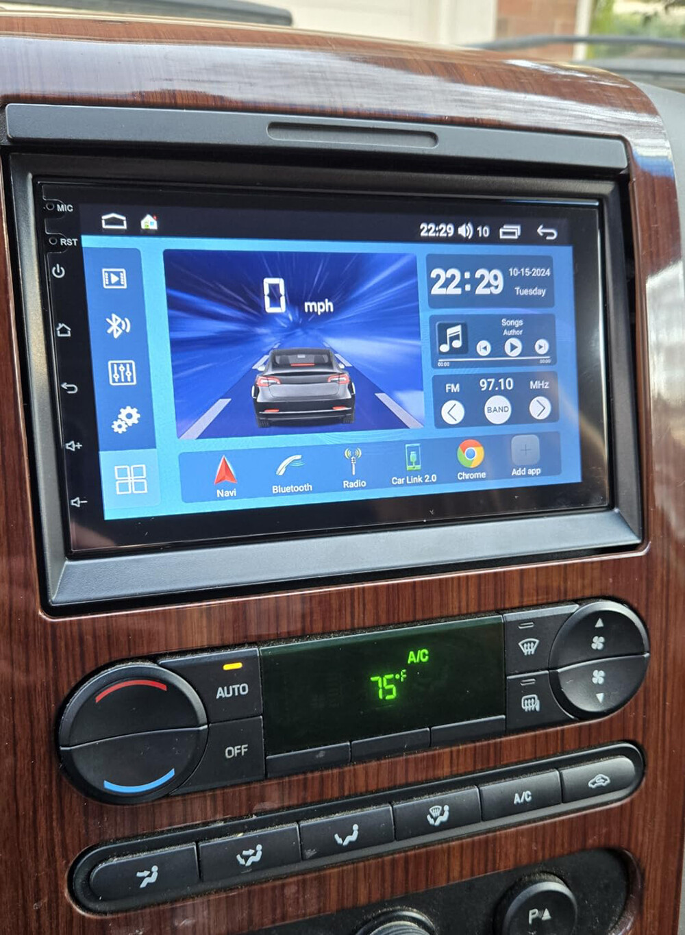 For 2004-2014 Ford F-150 F250 Apple CarPlay Android 13 Car Radio Stereo GPS WIFI