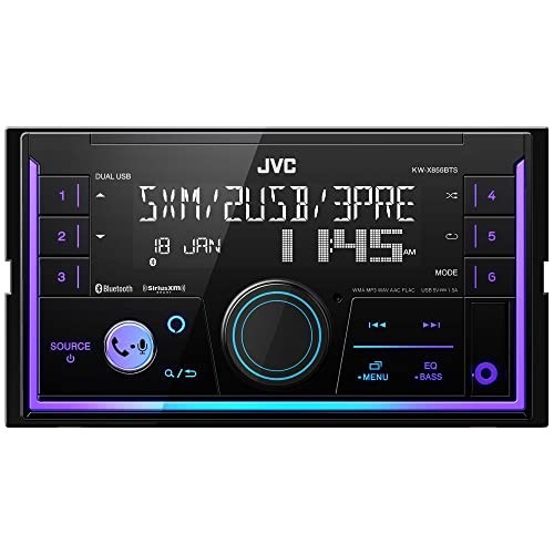 Jvc Jvc Kw-x855bts 2-din Digital Media Receiver Featuring Blue