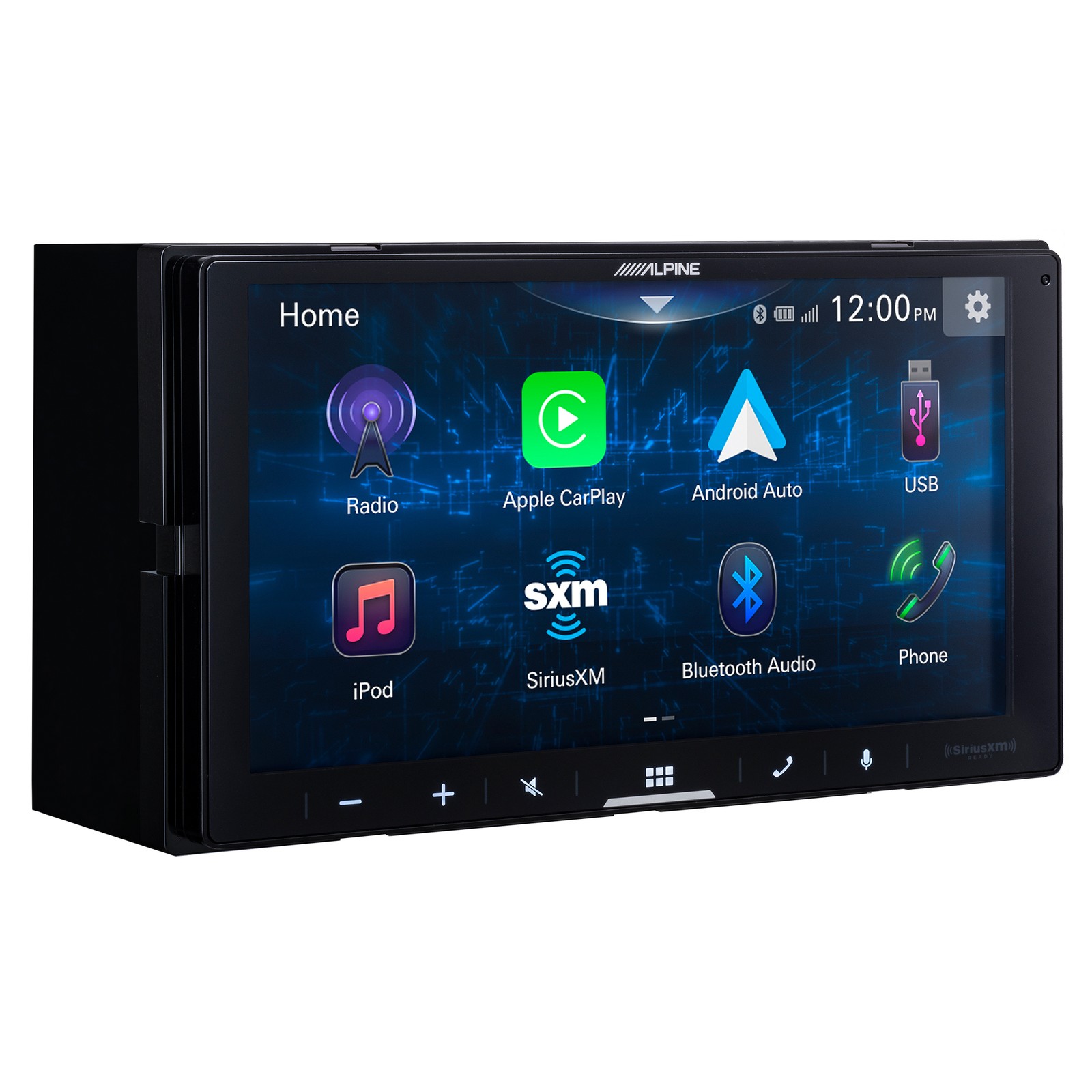 Alpine ILX-W670-S, 6.75″ 2 Din Digital Media Receiver w/ CarPlay & Android Auto