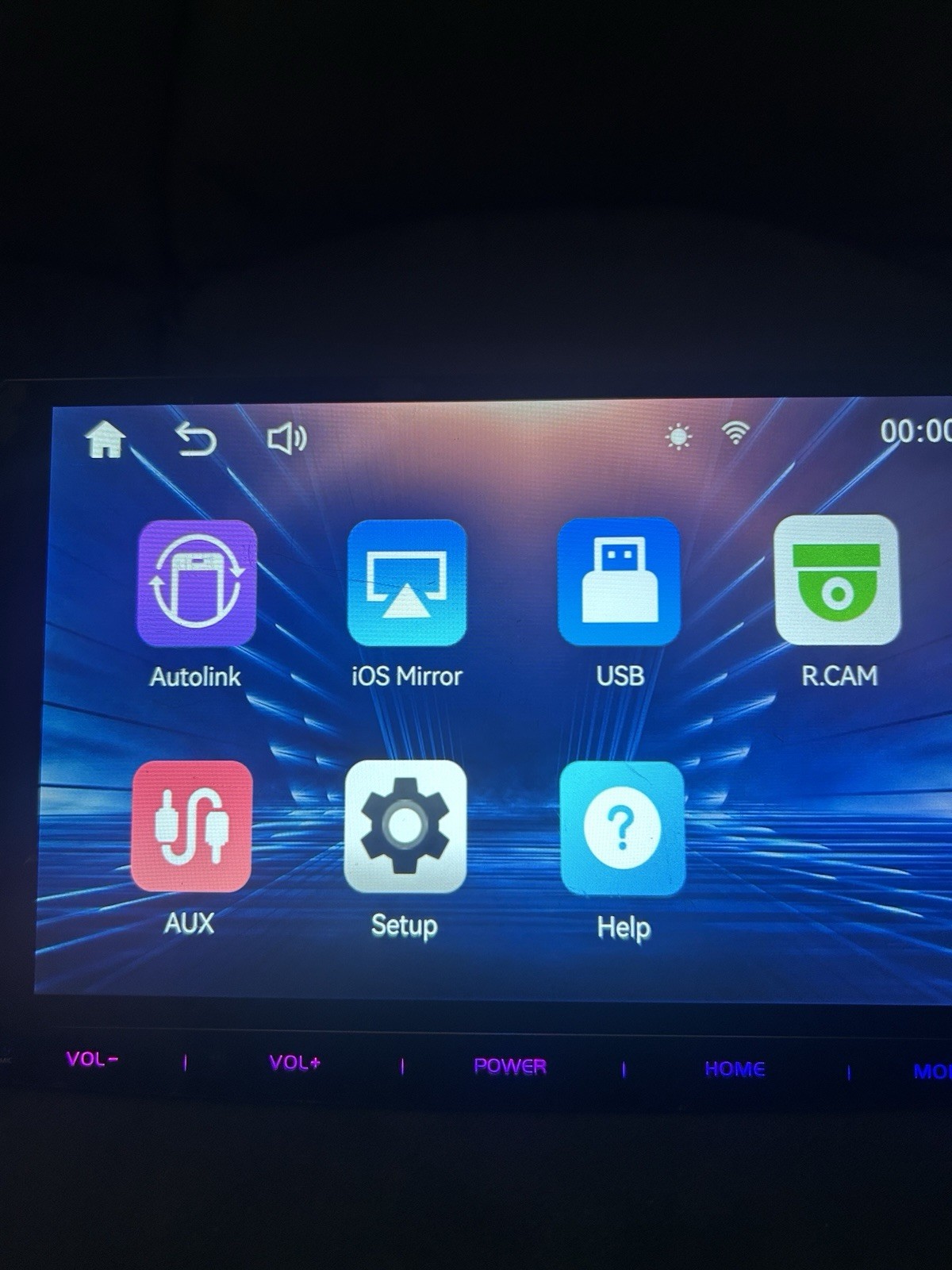 AK-7018B 1 DIN Touchscreen Digital Media Receiver w/ Bluetooth USB Aux