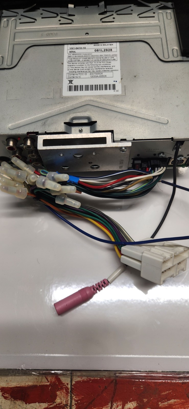 Kenwood Car Stereo KDC-BT565U— Not Tested