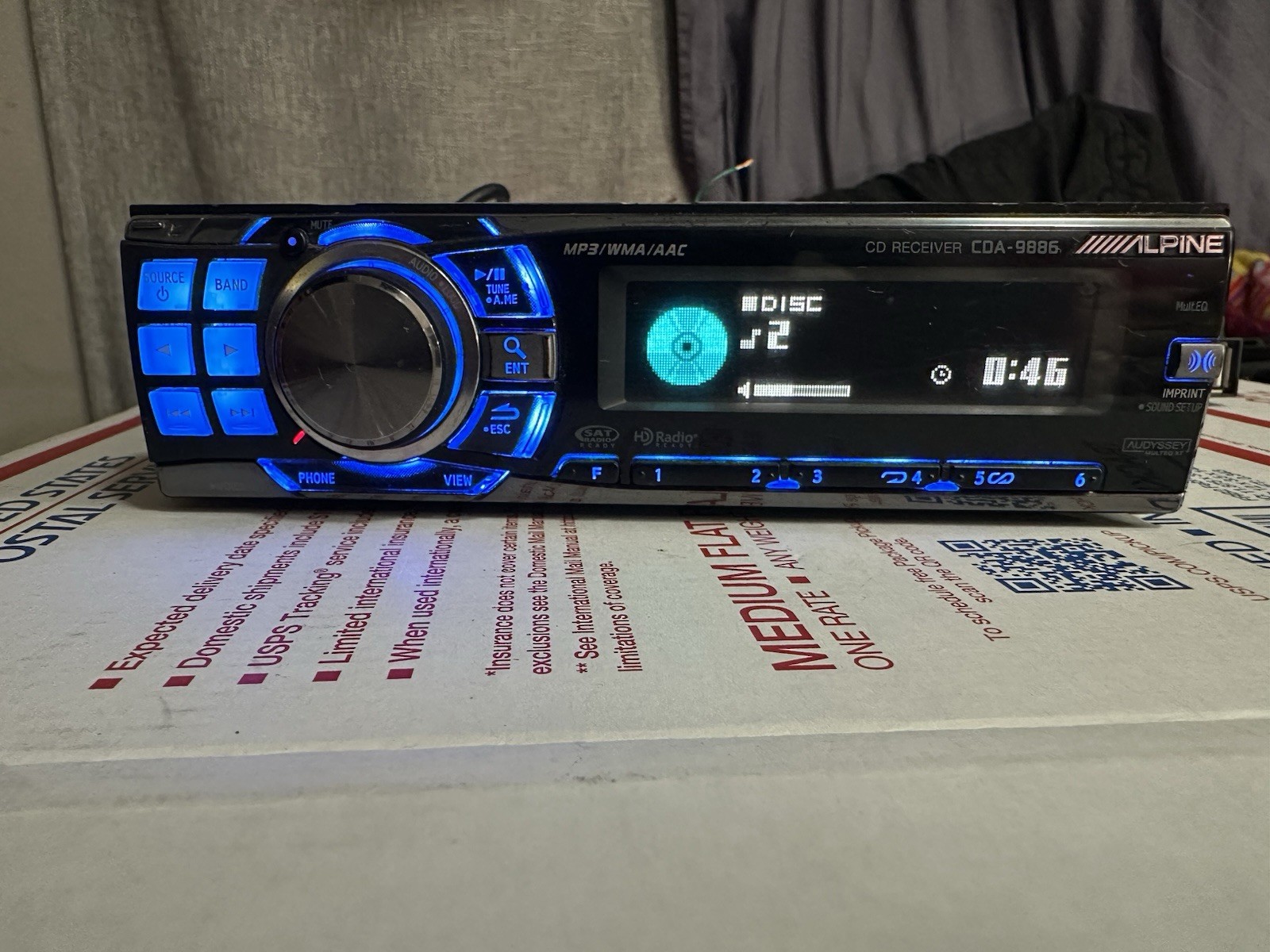 Alpine CDA-9886 USB Car Stereo