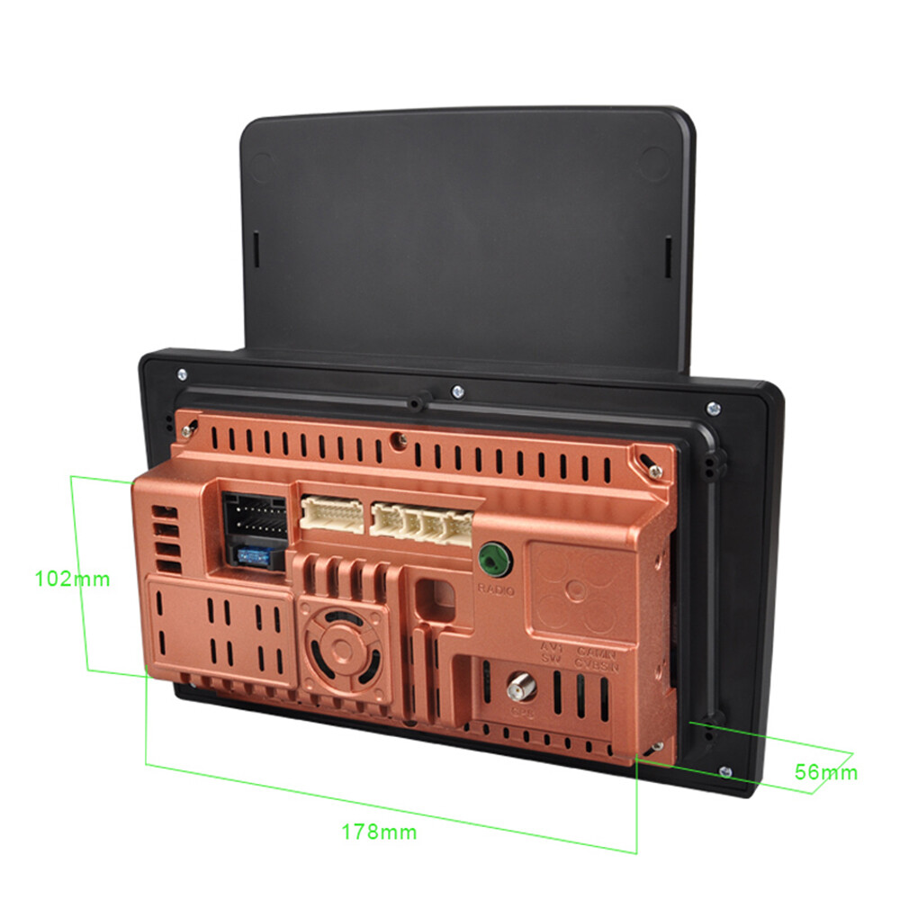 9.5″ 2 Din GPS Navi Car Stereo 1+16G MP5 Vertical Touch Screen Radio Bluetooth