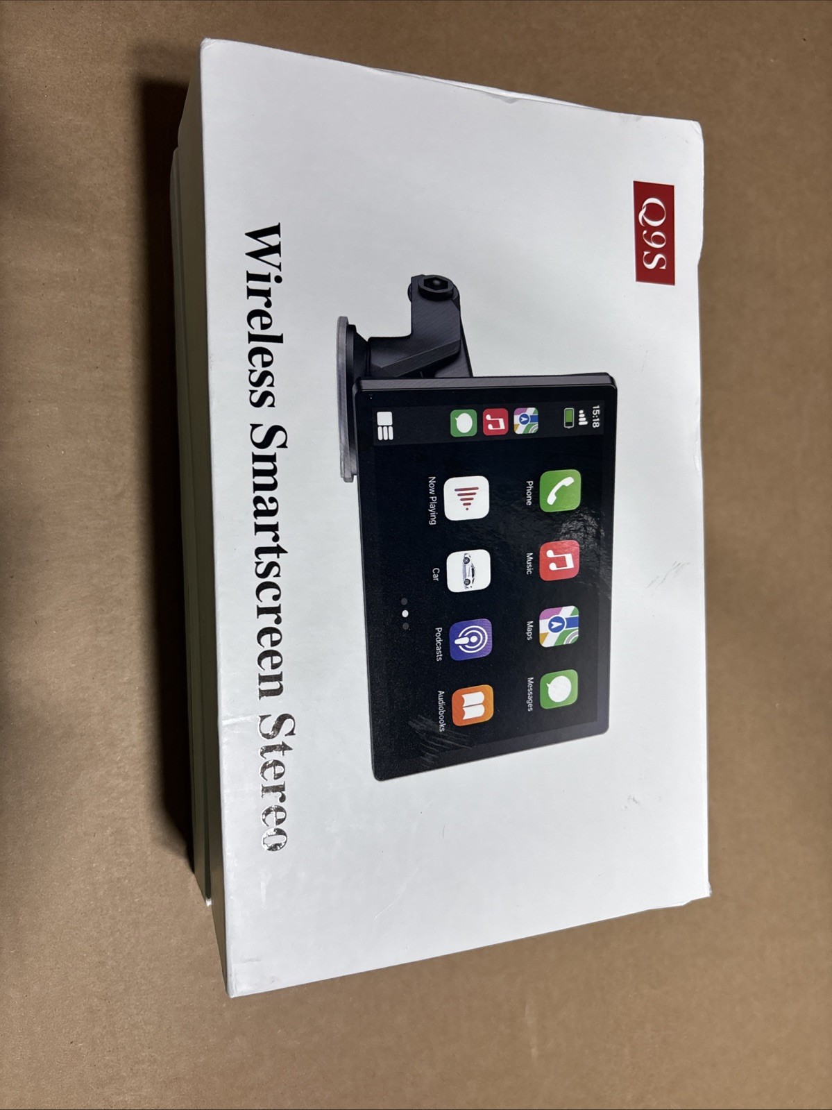 9 Inch 2.5K Dash Cam Car Stereo For Apple Carplay&Android Auto GPS +Rear Camera