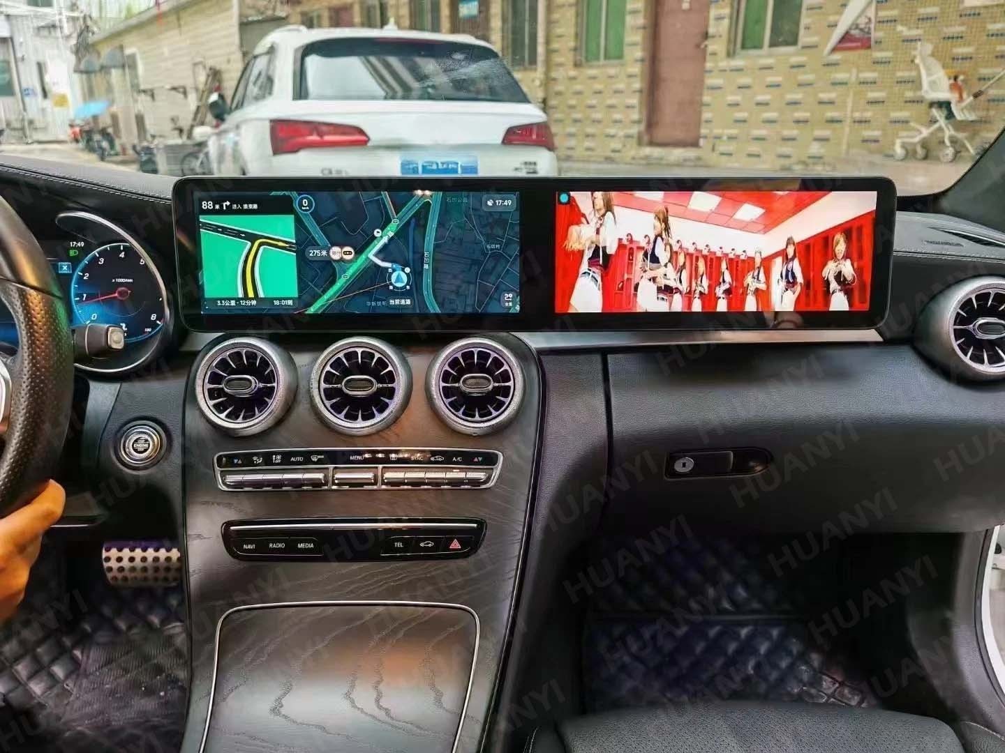12.3” For 2019 Mercedes-Benz GLC C-Class Android Car Radio Stereo Apple Carplay