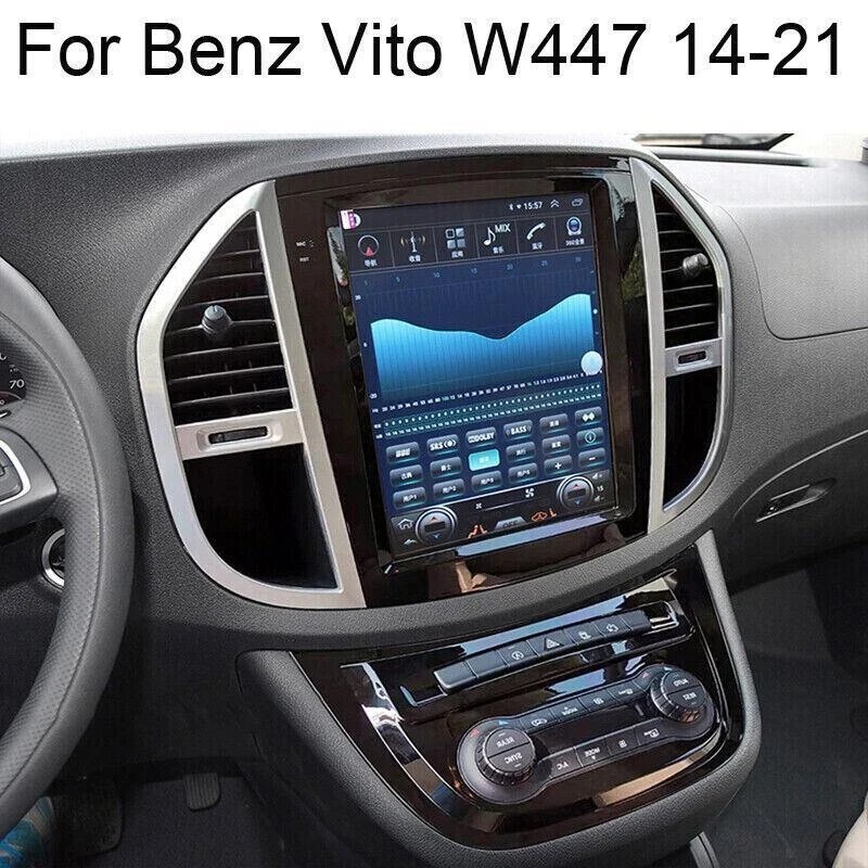 12.1” Car Radio Wireless Tesla Screen CarPlay 2+32GB For 2016-2018 Benz Metris