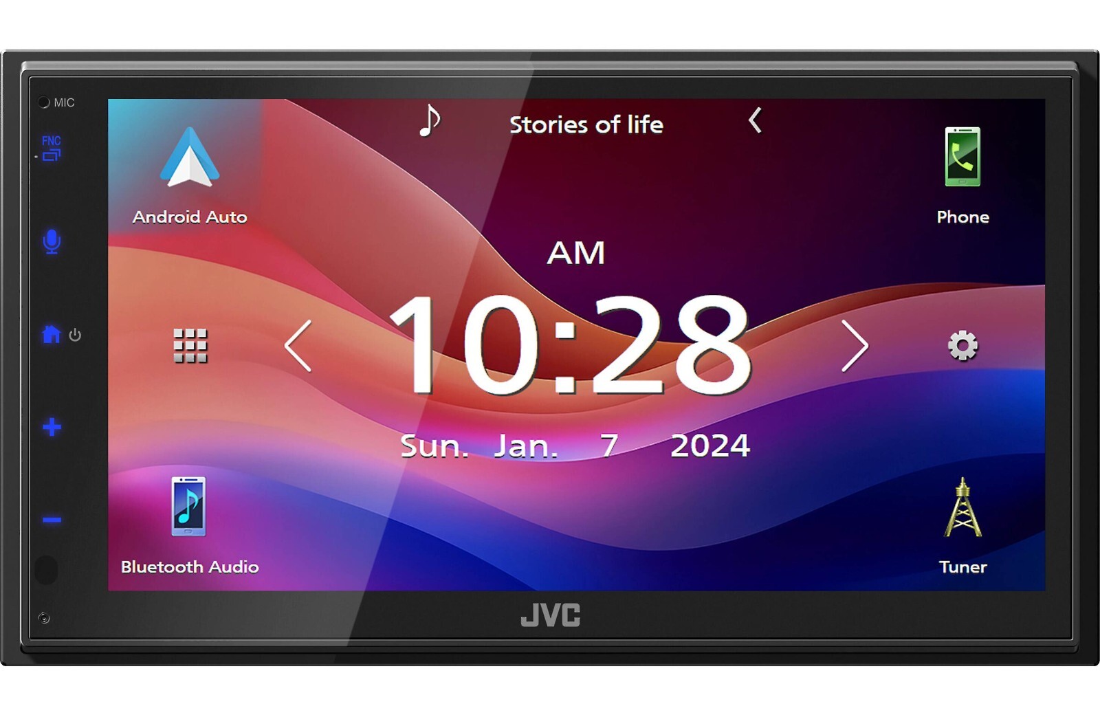 JVC KW-M590BT Digital multimedia receiver (does not play discs) Double Din