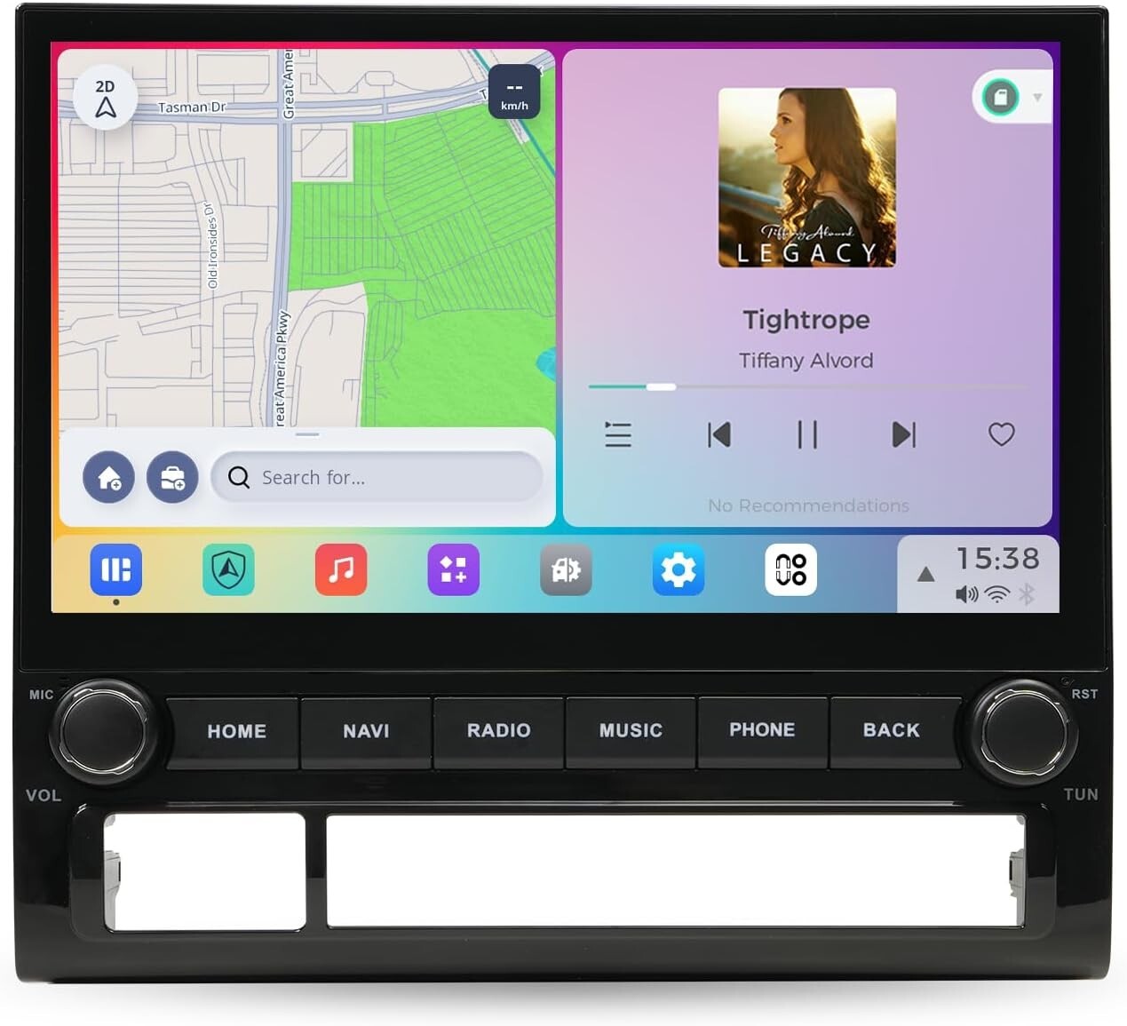 Dasaita 10.2″ Vivid Android 13 Car Radio for Toyota Tacoma 2005-2015 Gyroscope